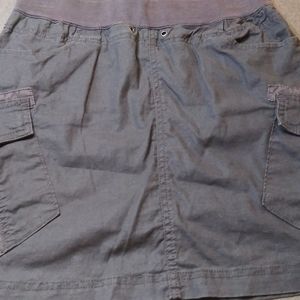 prAna Bailey linen blend skirt